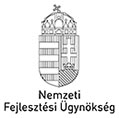 A Nemzeti Fejleszt�si �gyn�ks�g log�ja